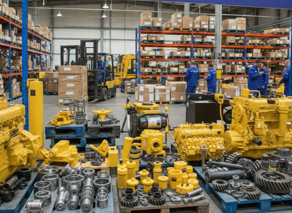 فروش قطعات بیل مکانیکی کوماتسو در تراک کوماتسو